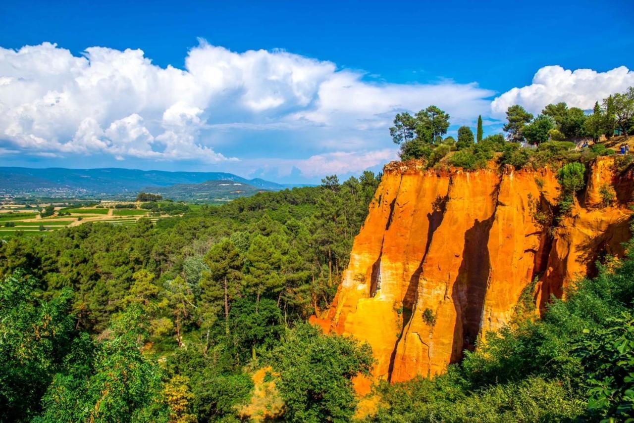 Appartamento Gite Roussillon Dame Sirmonde Esterno foto